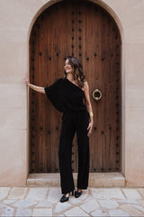 One-shoulder Playsuit