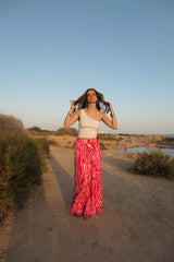Palazzo trousers - Summer Pink