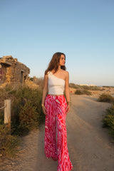 Palazzo trousers - Summer Pink