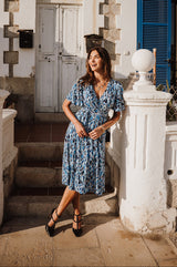 Tulip Sleeve Cross Dress