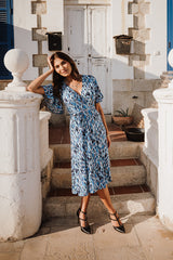 Tulip Sleeve Cross Dress