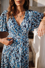 Tulip Sleeve Cross Dress