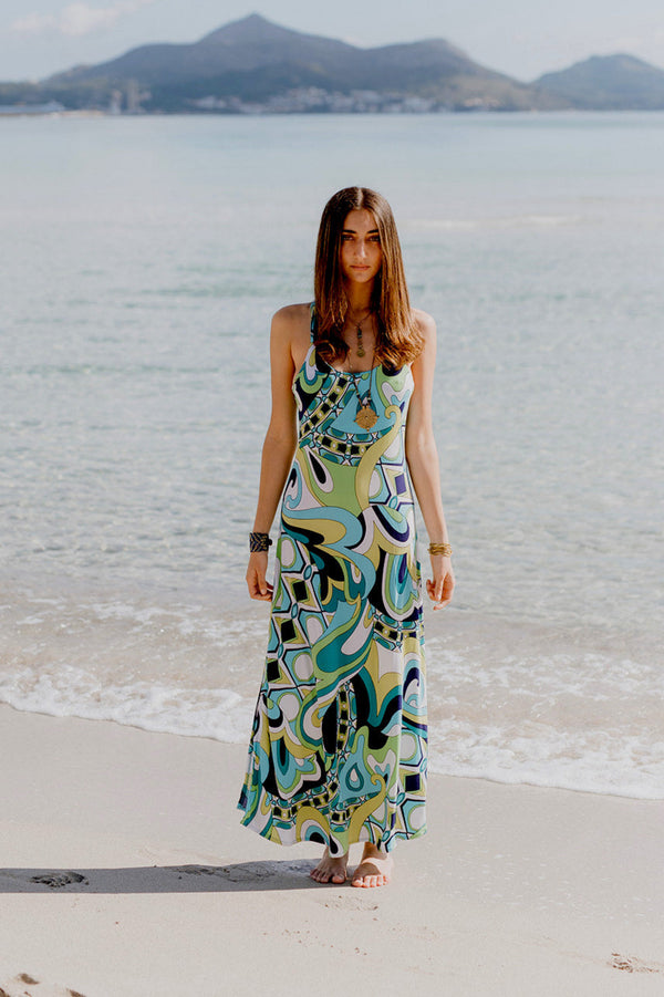 T-Back Long Dress