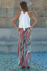 Palazzo trousers - Multicolor