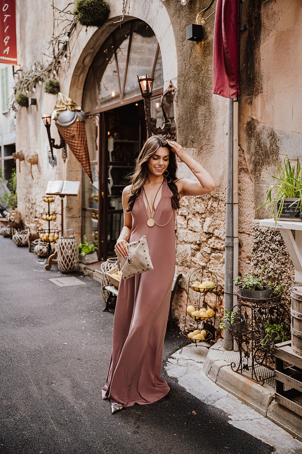 Low Back Knot Dress – Annagramma
